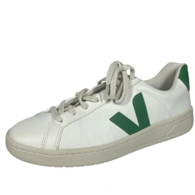 Veja Urca T3 CWL Sneakers Shoes Womens 11 42 White Green Lace-up Trainers Casual