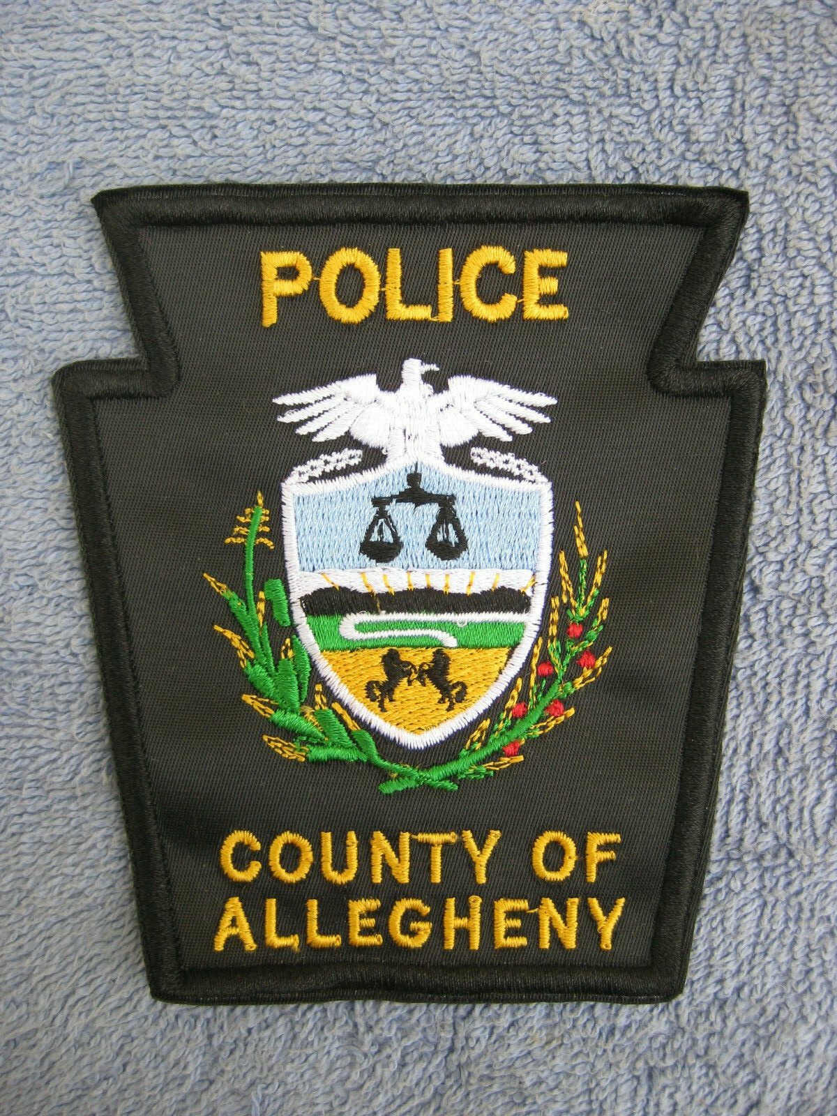 Original MOVIE VERSION COUNTY OF ALLEGHENY PENNSYLVANIA PA POLICE PATCH ...