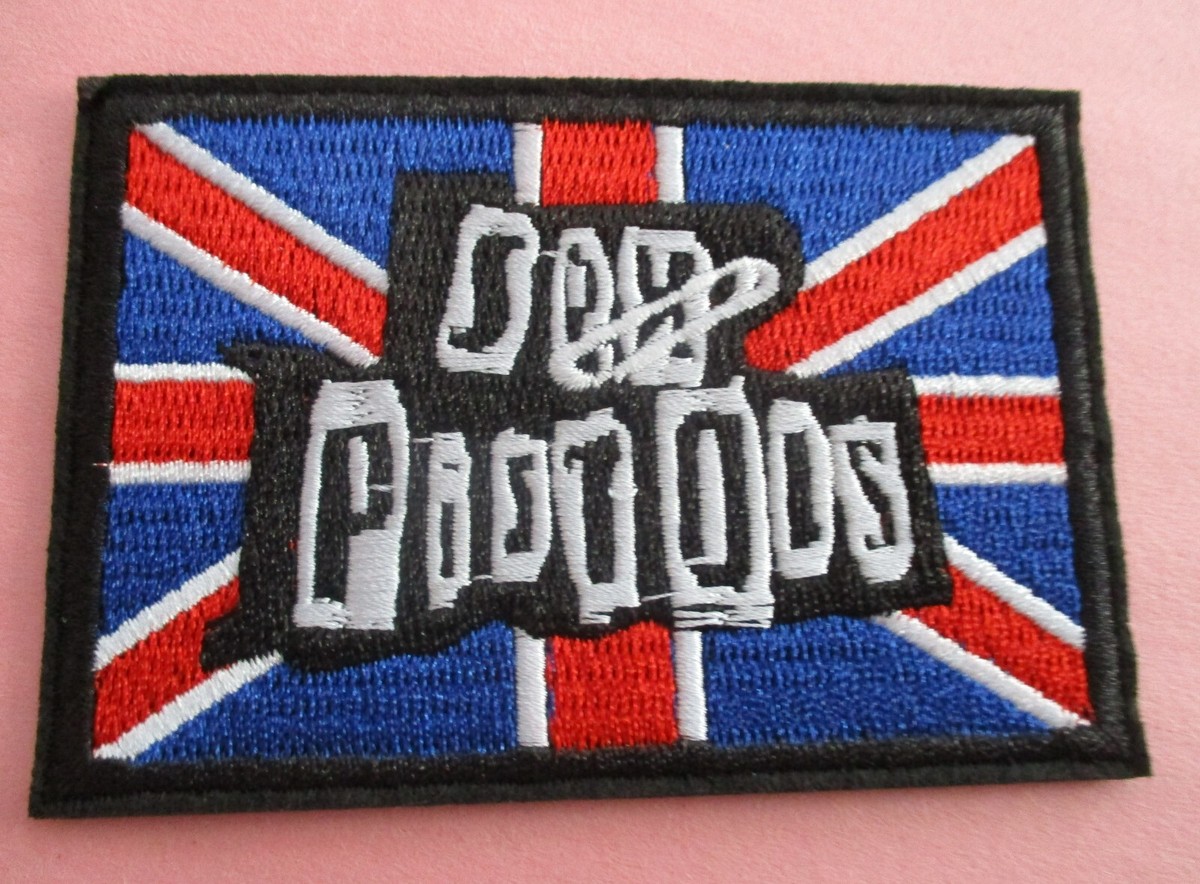 Sex Pistols (British Flag Safety Pin) - Rock Band New Iron-On
