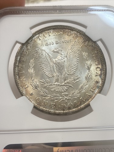1891 s morgan silver dollar NGC MS63 redfield hoard - Picture 6 of 11
