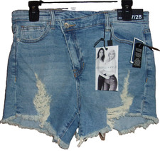 KENDALL KYLIE The Icon High-Rise Denim Jean Shorts 4" Size: 7/28 NWT 48
