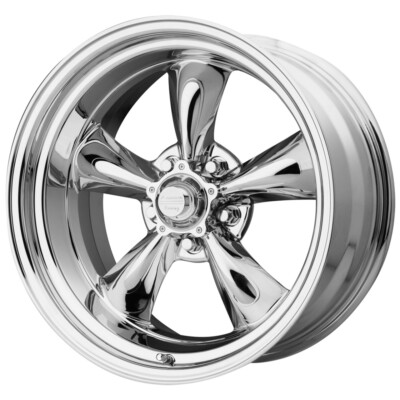 20x10 +6 American Racing Vintage VN615 1 PC 5x5.5 Chrome Wheels (Set of ...