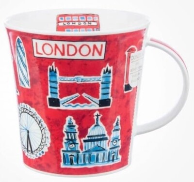 Dunoon Mugs - CAIR LONDON POSTCARD - 480ml / 16.23oz - 1 x Fine Bone China Mug