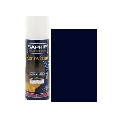 NETTOIE RECOLORE DAIM NUBUCK BLEU MARINE RENOVETINE SAPHIR eBay