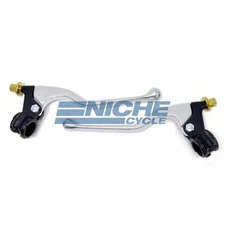2 Piece Split Perch Motorcycle Lever Set Brake,Clutch  Aluminum 7/8"