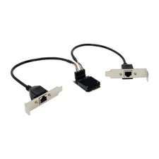 MINI PCIE To Dual Port Gigabit Ethernet 100/1000M Lan Card Intel 82583