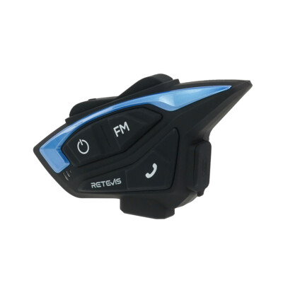 Retevis EZTalk 3A Motorcycle Bluetooth Helmet Walkie Talkie Communication System