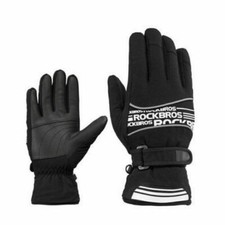 ROCKBROS Winter Fleece Gloves Snowboard Ski Gloves Windproof Warm for Men Women