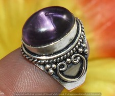 Amethyst Gemstone Turkish Style Ring Us Size 6" U343-B132