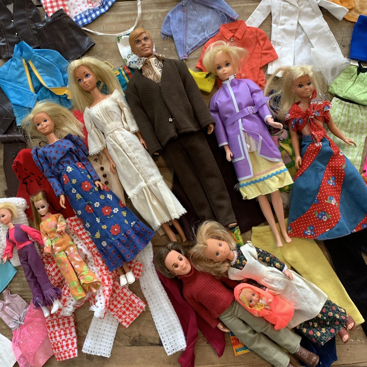 Barbie rips top ken's clothes