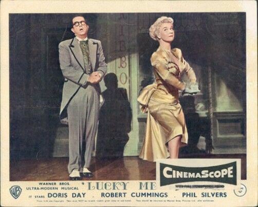 LUCKY ME DORIS DAY DANCING WITH SILVERS PHIL Ranking TOP6 Selling and selling LOBBY CARD