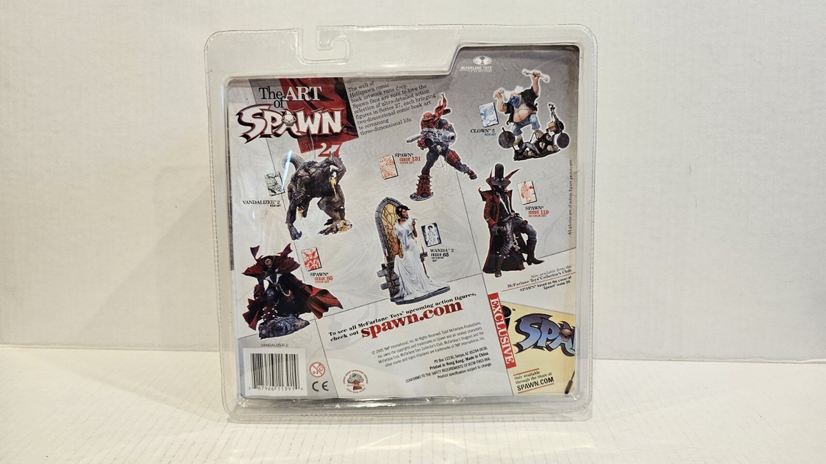 The ART of Spawn シリーズ27 Spawn フィギュア Amazon.com: The Art of Spawn Series 27 New Art Vandalizer