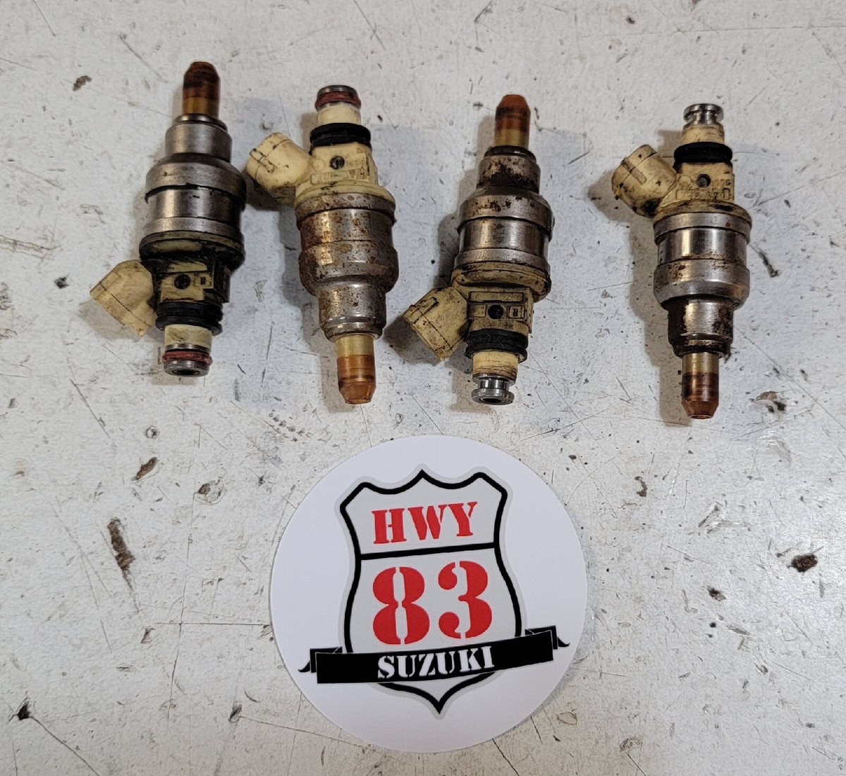 1.6L 16V Original OEM Fuel Injectors SUZUKI SIDEKICK GEO TRACKER
