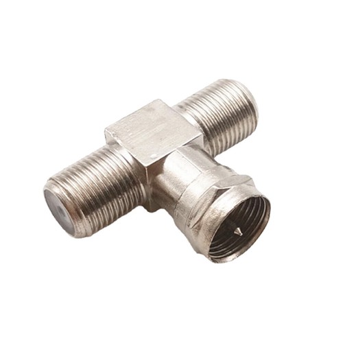 4x F-Type Coax Cable Splitter Combiner Adapter 3 Way connector RG6 For TV, Video - Picture 7 of 8