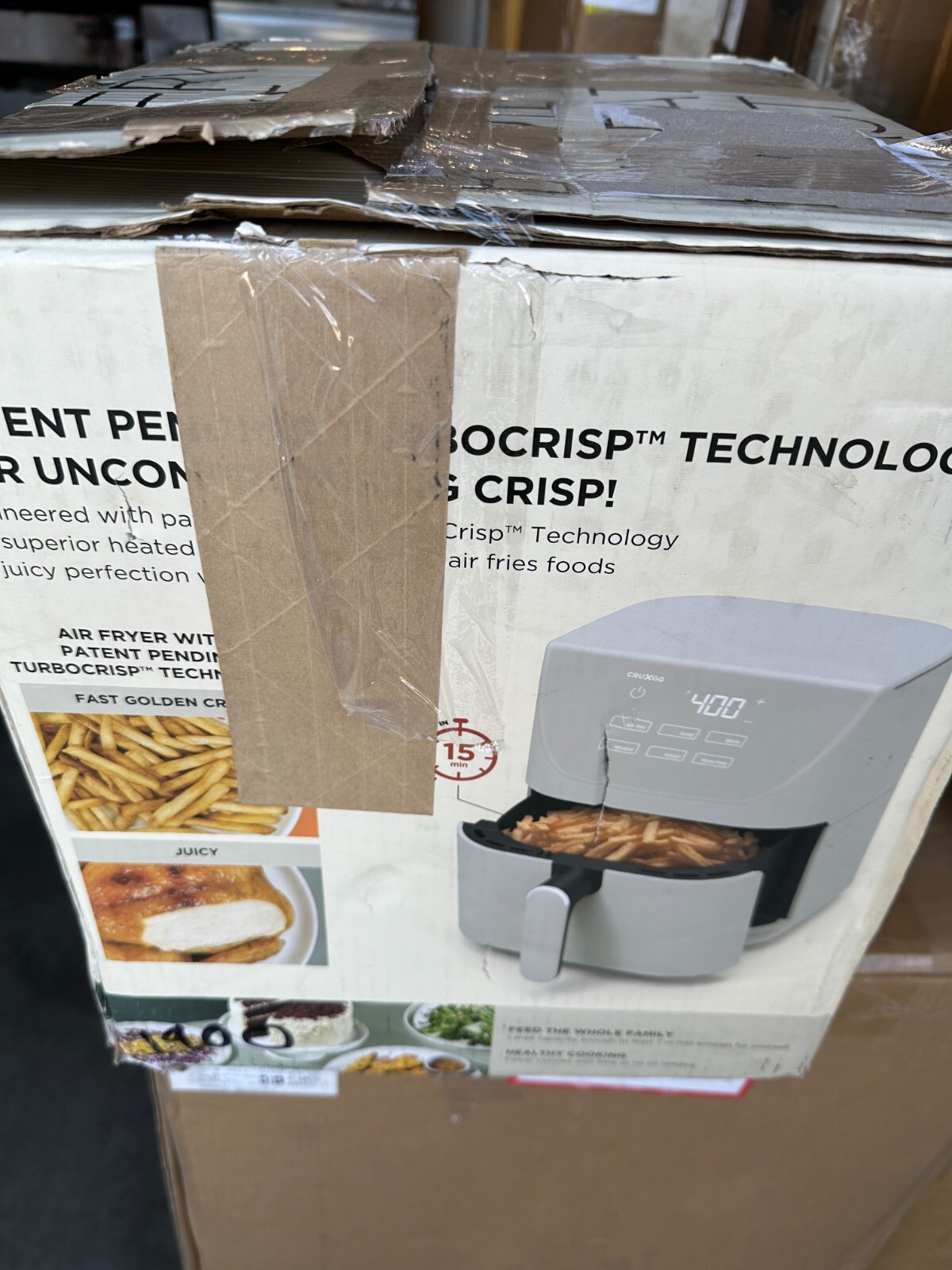 CRUXGG 6qt Touchscreen Air Fryer eBay