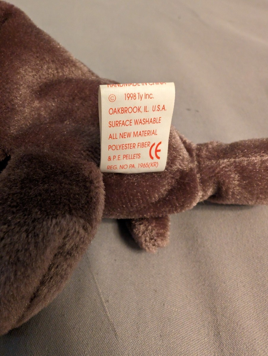 テディベア　SHAMPSON STINGER SCORPION TY Beanie Baby Birthday September 29, 1997