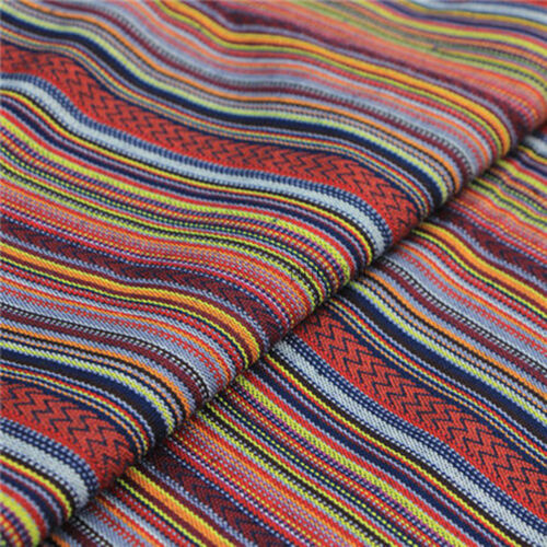 Stripe Tribal Ethnic Cotton Fabric DIY Upholstery Curtain Table Cloth By Meter - Bild 19 von 20