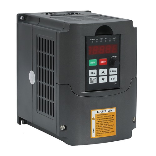 HUAN YANG 1.5KW 220V VARIABLE FREQUENCY DRIVE 2HP 7A INVERTER VFD - Picture 3 of 10