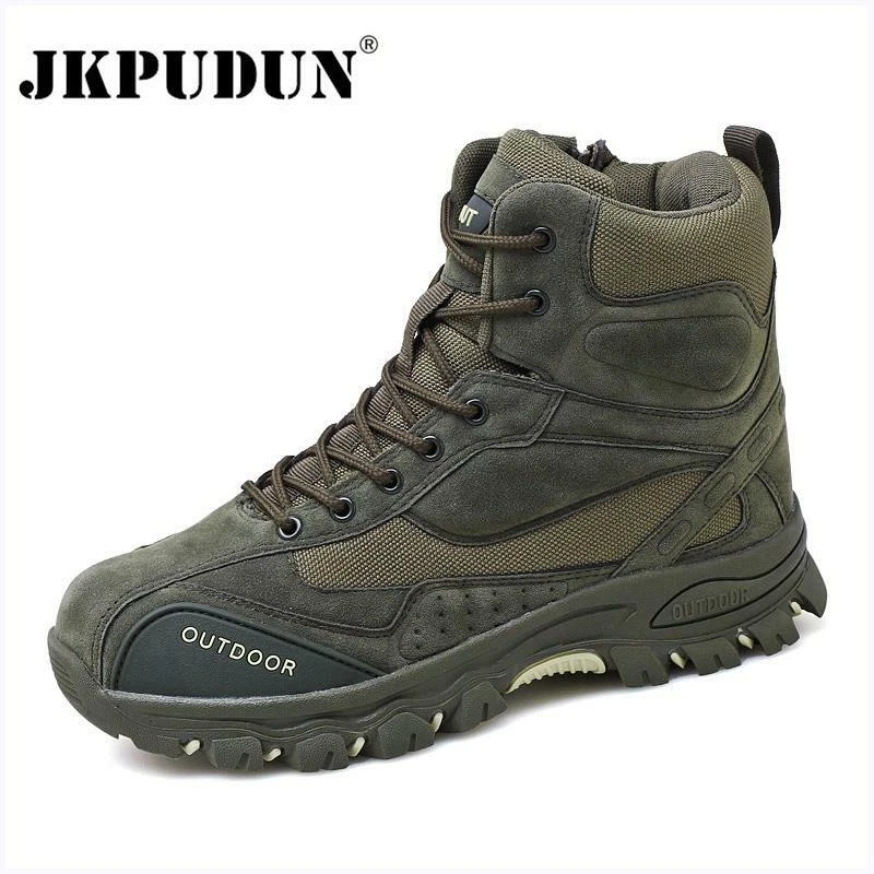 Botas De Seguridad TrabaJo De Hombre Zapatos Altos De InvierNo
