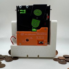 The Copper Collector -Copper Cent Penny & Silver coin sorter- with Power Supply