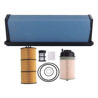 Air Filter Kit for Freightliner Cascadia DD13 DD15 DD16 AF27879 PF9908 P551005