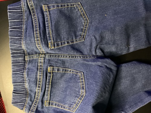 Cat And Jack Size 6 Girls Jeans With Adjustable Waistband Brand New Never Used - Picture 9 of 11
