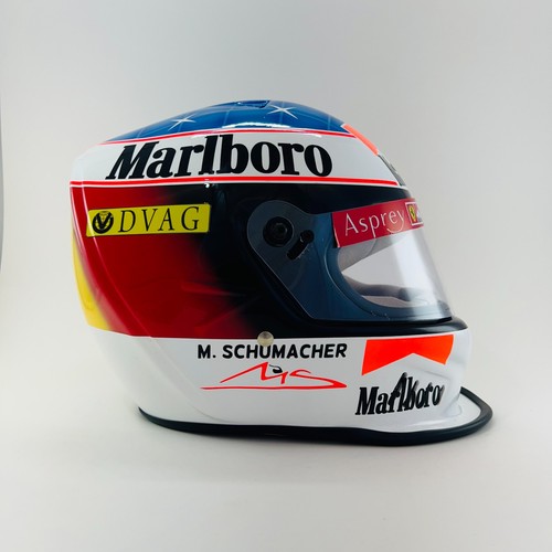 CASCO MICHAEL SCHUMACHER 1997 (TALLA COMPLETA - ESCALA 1/1) NUEVO - Imagen 6 de 9
