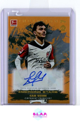 CAN UZUN TOPPS KEINE 2024/25 INCEPTION BUNDESLIGA GOLD /25 ENGLISCH