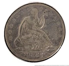 Cool 1855 Seated Liberty Coin Half Dollar United States New Orleans Arrow