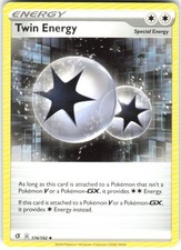 Twin Energy 174/192 Rebel Clash RCL NM Pokemon Card TCG