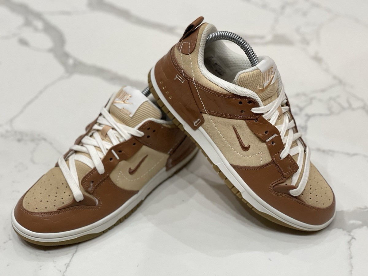 NIKE Men Wmns Dunk Low Disrupt 2 Se Light Brown/Beige Women