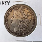 1884-P Morgan Silver Dollar