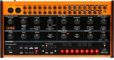 Behringer Crave Analog Synthesizer with Sequencer