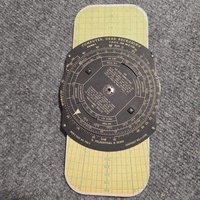 US Navy Dead Reckoning Computer AN5835-1 G Felsenthal & Sons FNA-9