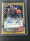 2025/26 Bowman chrome Keyshawn Hall  Auto 1st - Gold Geo #/50