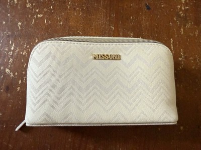 Missoni for Delta - Travel Case Cosmetic Bag Toiletry Bag - Chevron Pattern  