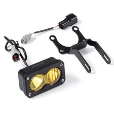 Dirt Bike Headlight Kit 6500K Spotlight/Floodlight Combo Motorcycle Yellow
