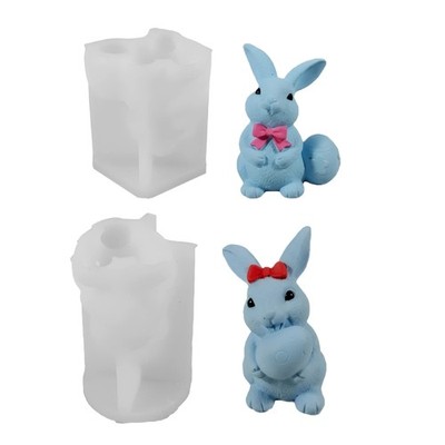 Easter Hare Eggs Silicone Molds for Resin Casting Soap Chocolate