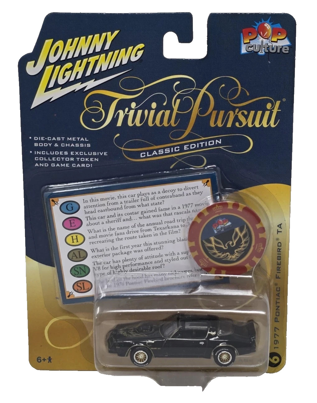 Johnny Lightning - Trivial Pursuit 1977 Pontiac Firebird TA 
