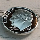 1995-S Cameo Proof 90% Silver 10C Roosevelt Dime Low Mintage Year ~ Ships Free!