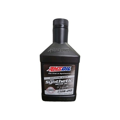 AMSOIL Signature Series SAE 5W-20 100% Synthetic Motor Oil ~ 1 Quart ~ 946ml