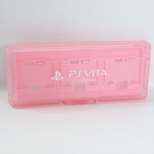 HORI PS VITA SLIM CARD CASE 6 Storage PINK Playstation VITA 3232