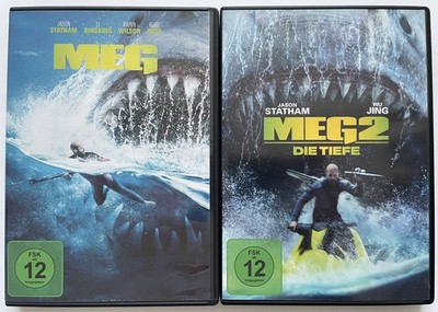 DVD Set: Meg + Meg 2 - Die Tiefe (2 DVD s, deutsch)