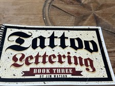 Tattoo lettering book  by Jim Watson