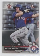 2017 Bowman Draft Silver 367/499 Matthew Whatley #BD-121 8k4