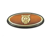 Echter Neu JAGUAR GOLD Lenkrademblem S-Type X-Type XJ6 X12