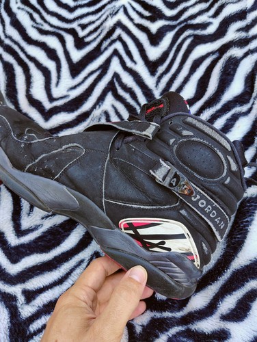 Nike Air Jordan VIII Retro 8 Playoffs 2013 schwarz rot 305381-061 US Herren 11 - Bild 9 von 14
