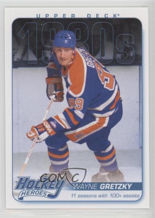2013-14 Upper Deck Hockey Heroes 1980s Wayne Gretzky #HH40 HOF 1z4