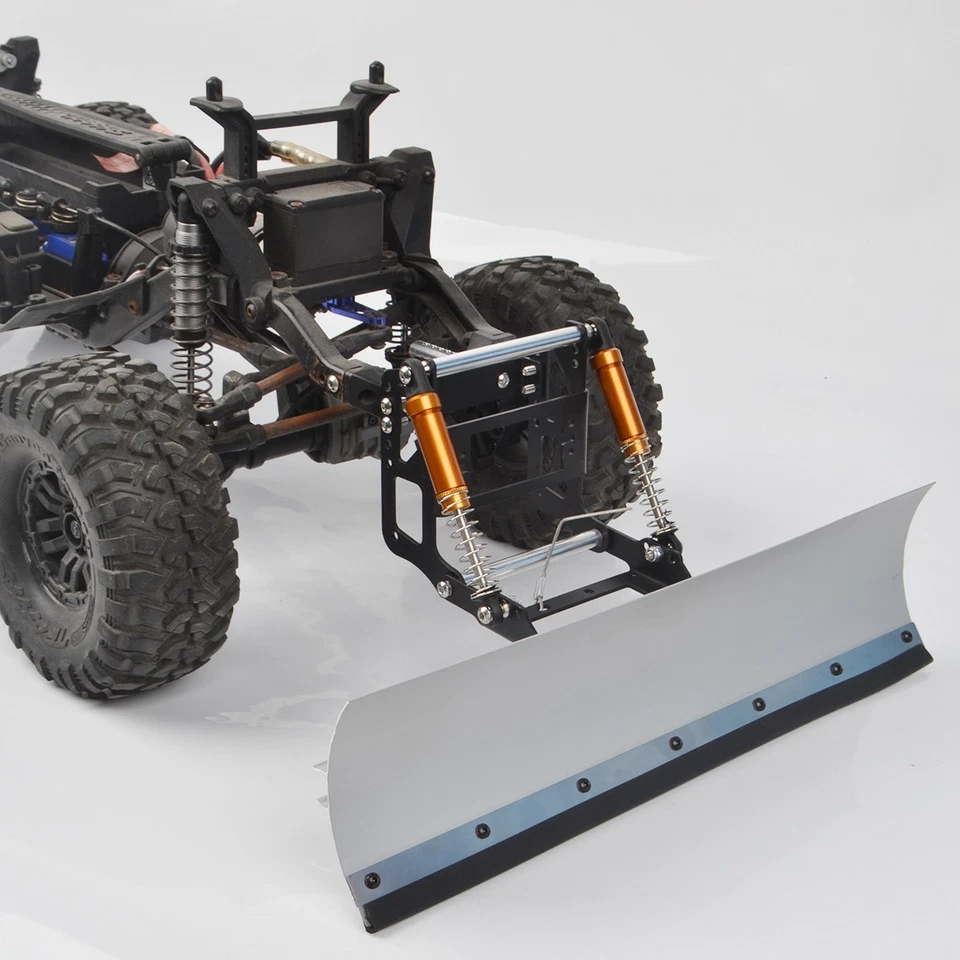 Metal Snow Plow Shovel for Traxxas TRX4 TRX6 Axial SCX10 90046 1/10 RC Crawler - Image 4 of 4