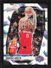 Shakira Austin 2024 Panini Prizm WNBA Ice Prizms #134